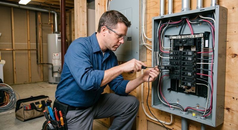 Breaker Panel Wiring in Prescott Valley, AZ