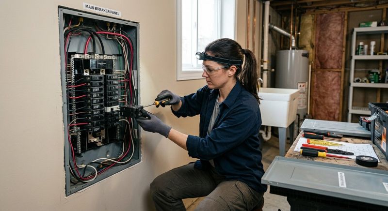 Breaker Panel Wiring in Orem, UT
