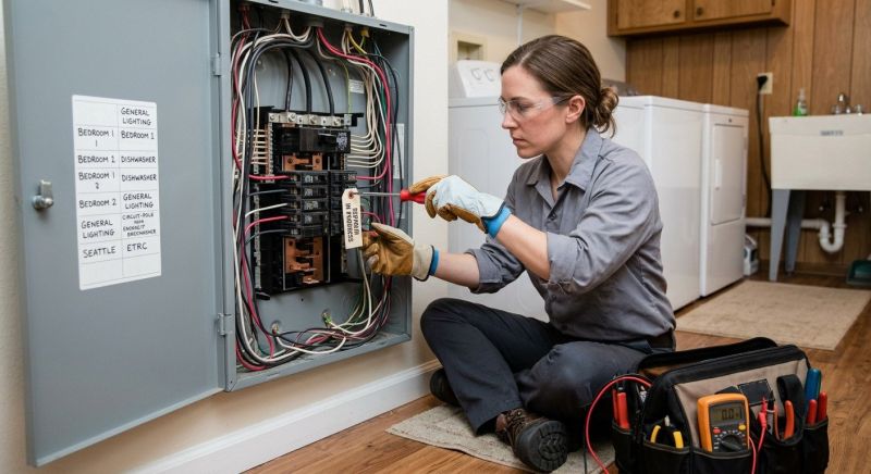 Circuit Breaker Wiring in Prescott Valley, AZ
