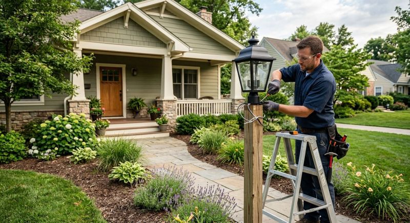 Landscape Lighting Repair in Alpharetta, GA