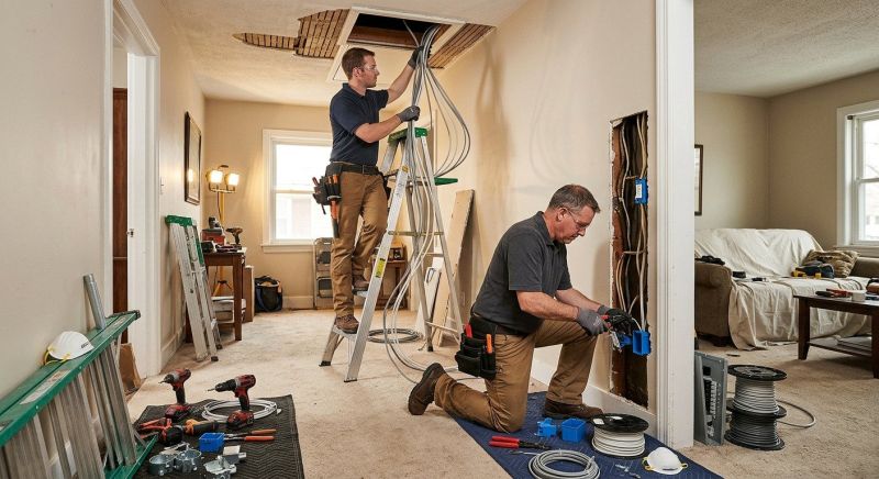New Construction Wiring in Littleton, CO